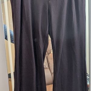 one 5 one Black Wide-Leg Pants